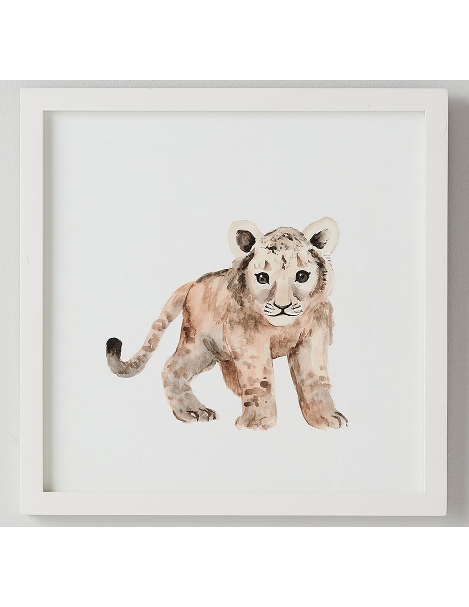 Cuadro decorativo Baby lion