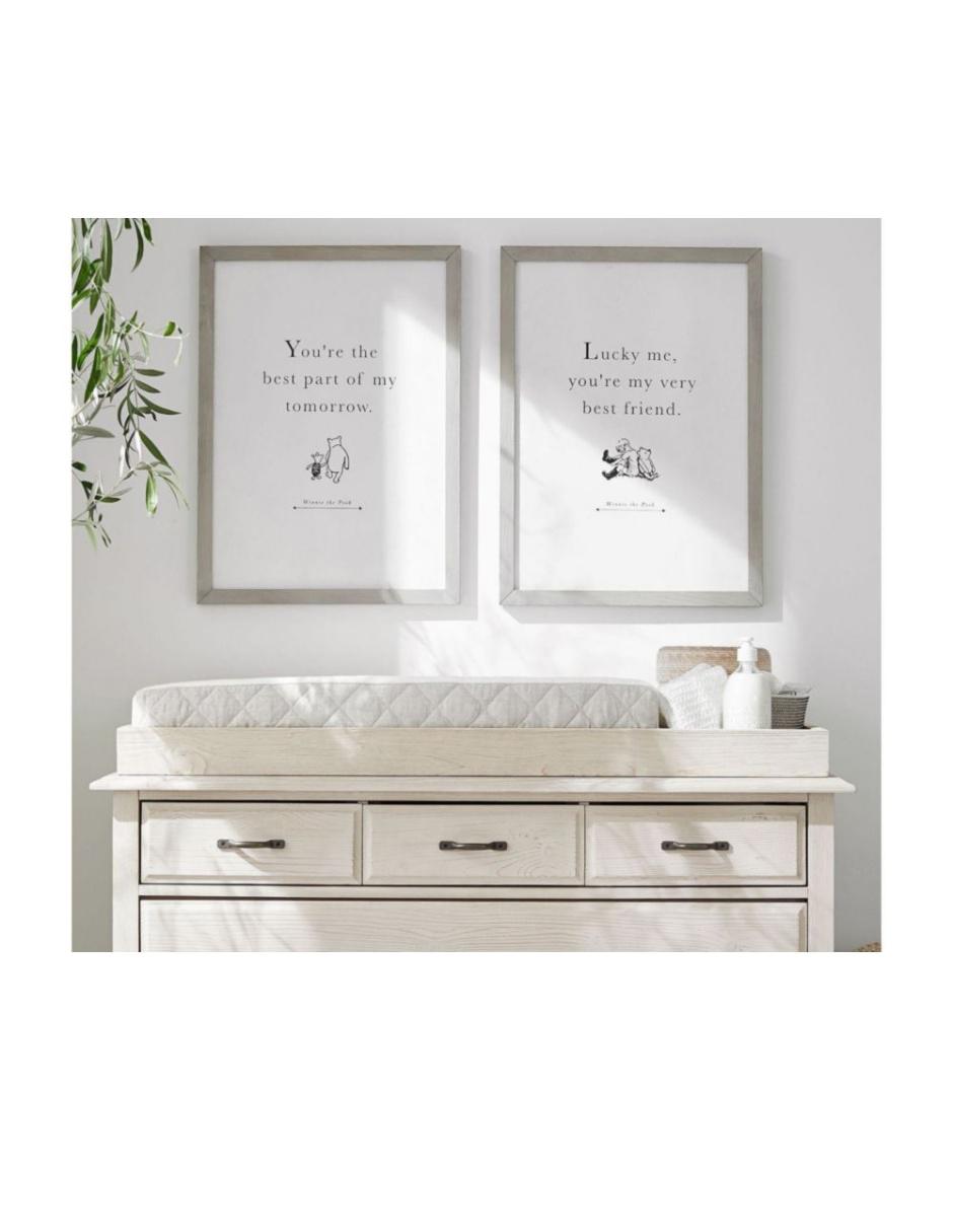 Cuadro decorativo Winnie the pooh my tomorrow