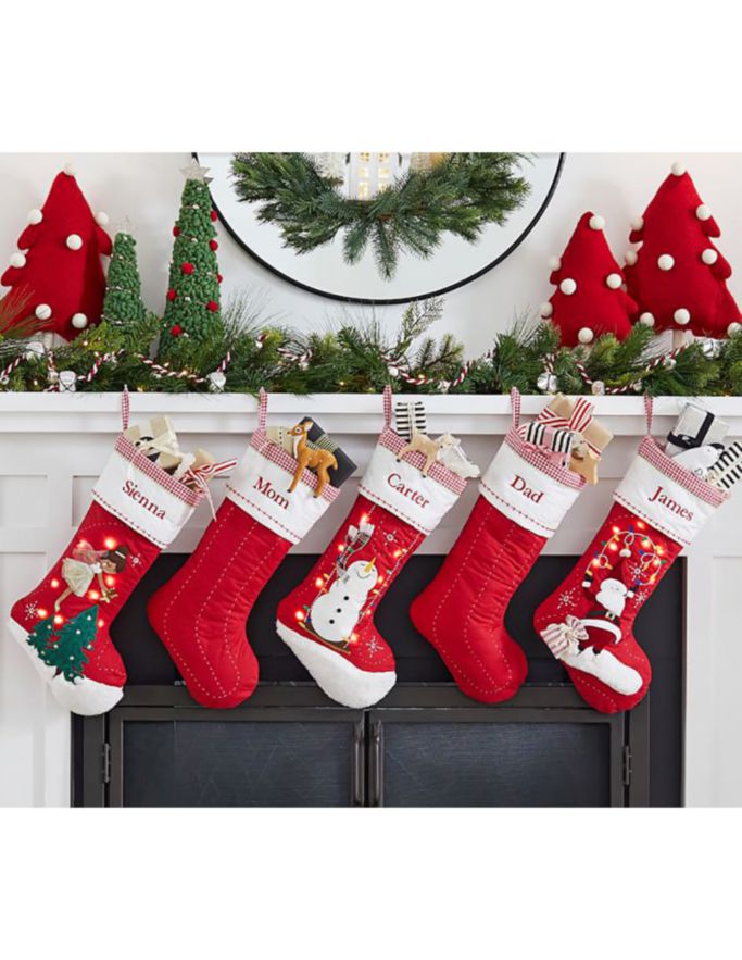 Bota navideña Swinging Snowman 3