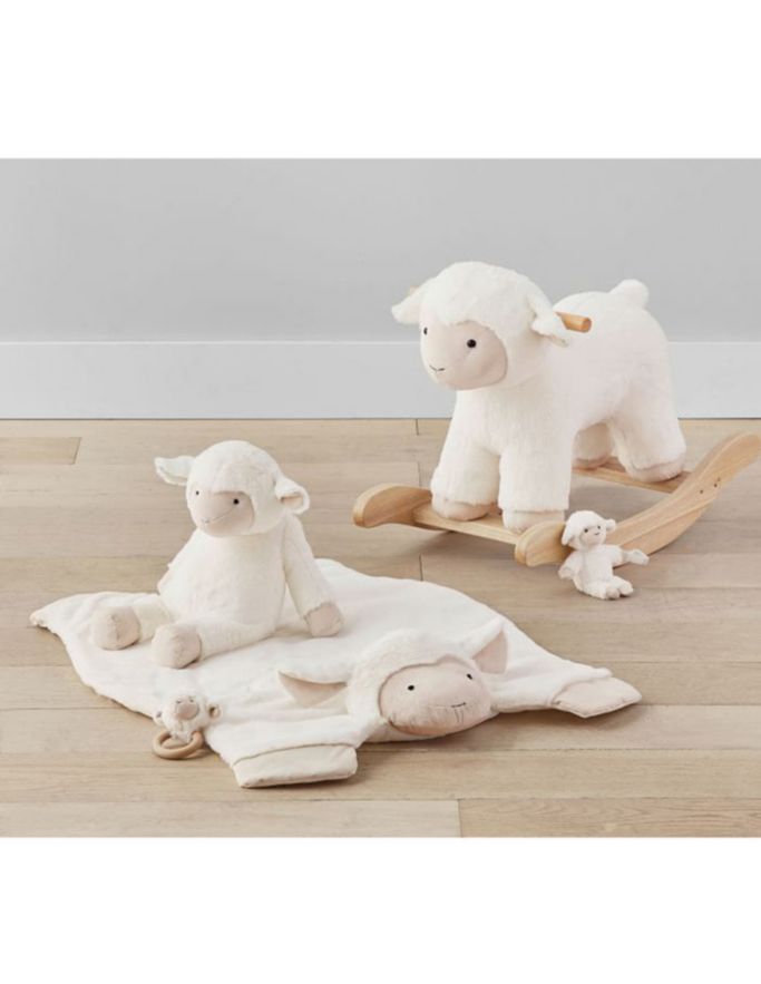 Mecedora infantil Lamb Critter Plush 2