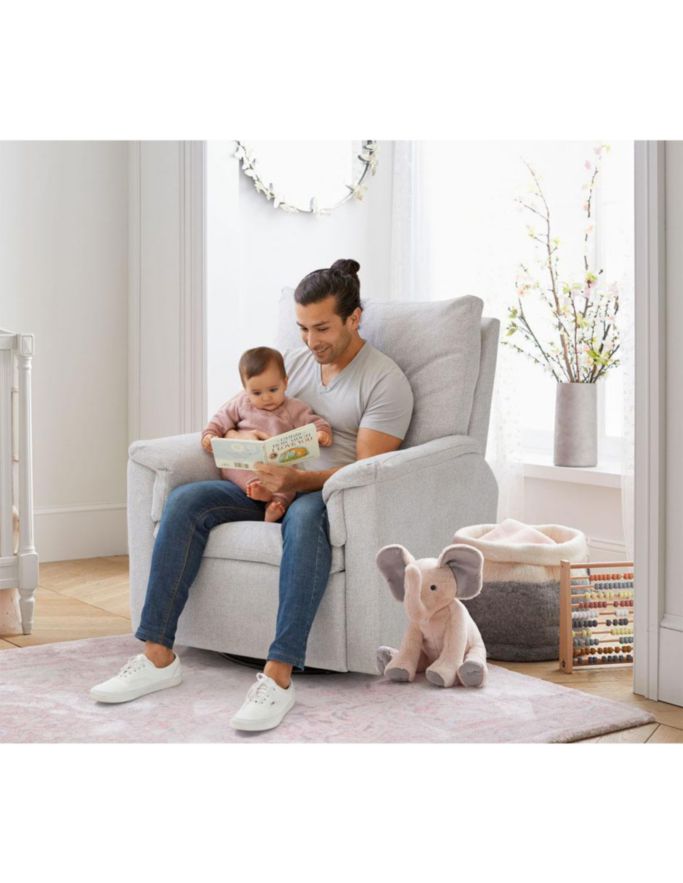 Mecedora Dream Swivel de madera 6