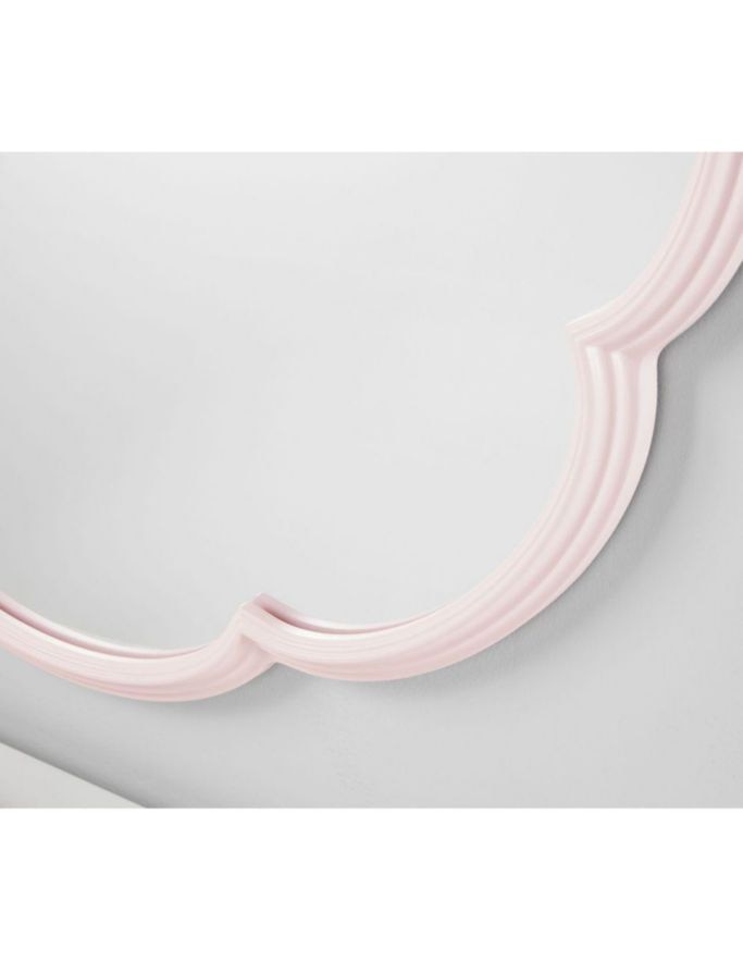 Espejo redondo Blush Scallop 2