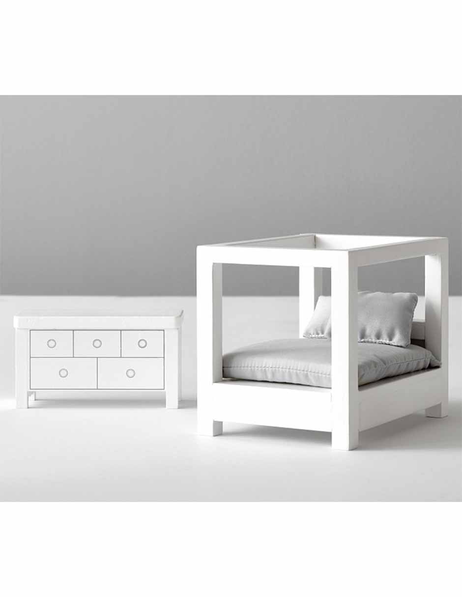 Accesorio de casa para muñeco bedroom dollhouse accesory