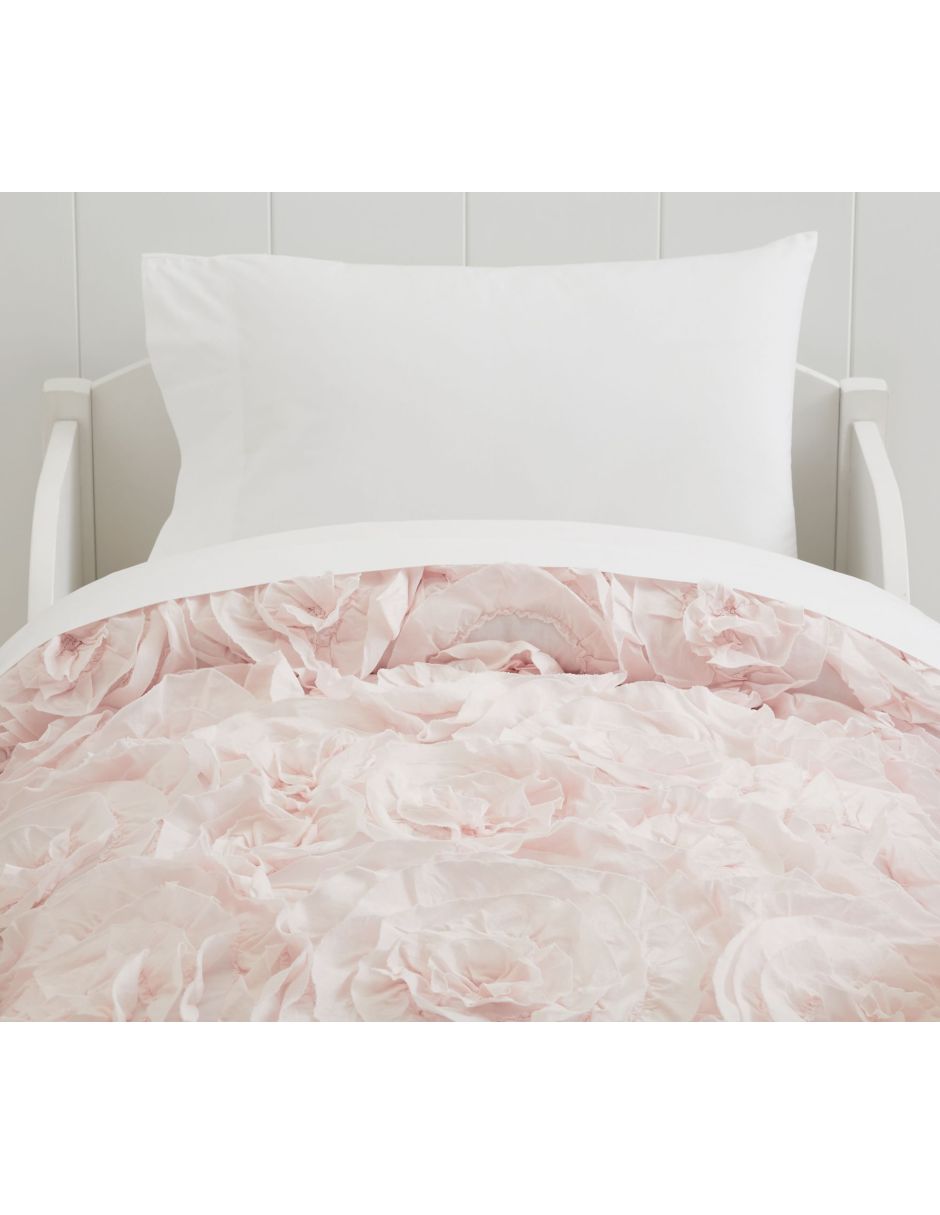 COBIJA ML ROSETT, INFANTIL, ROSA CLARO