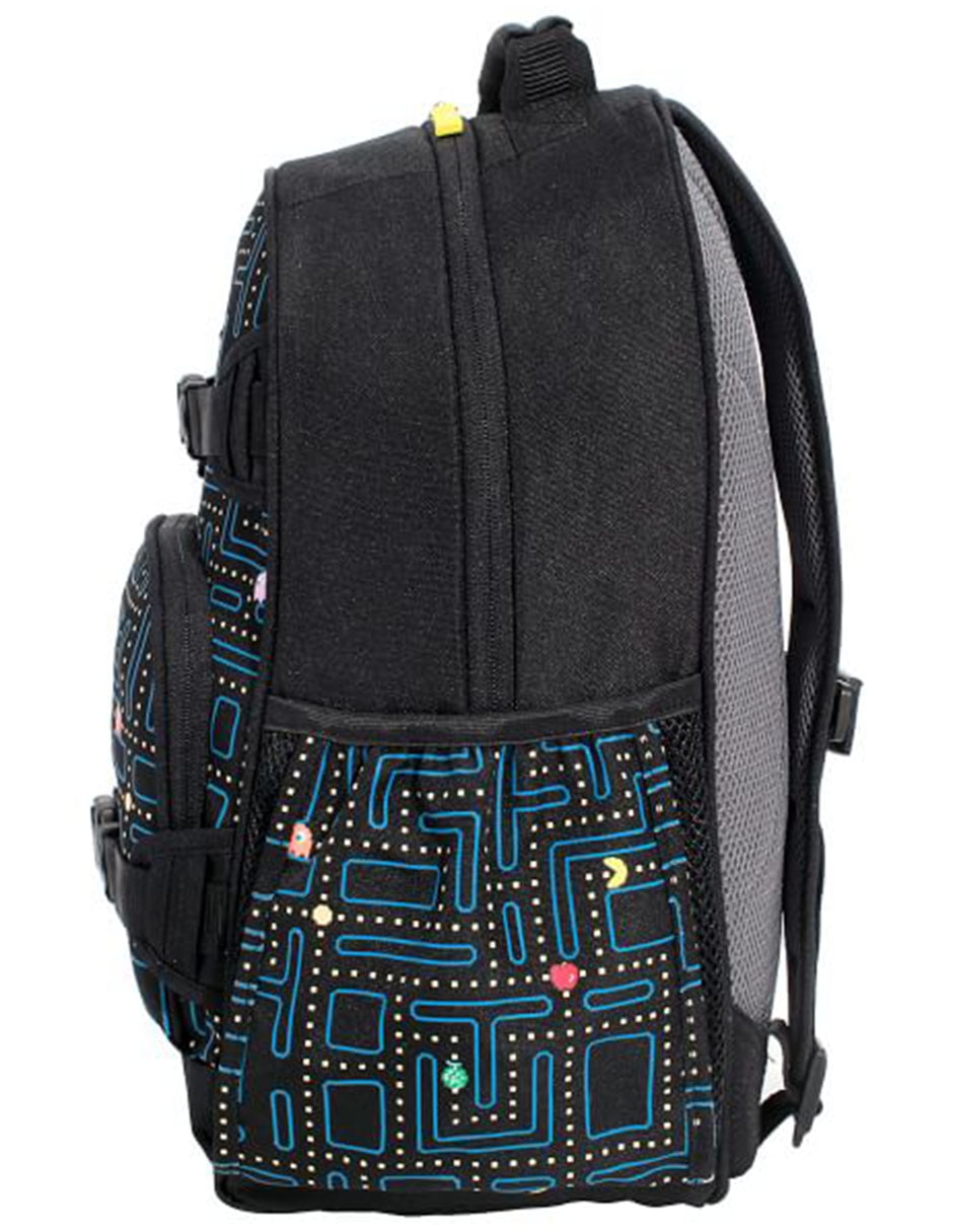 Mochila escolar Pac Man Mackenzie infantil unisex 5