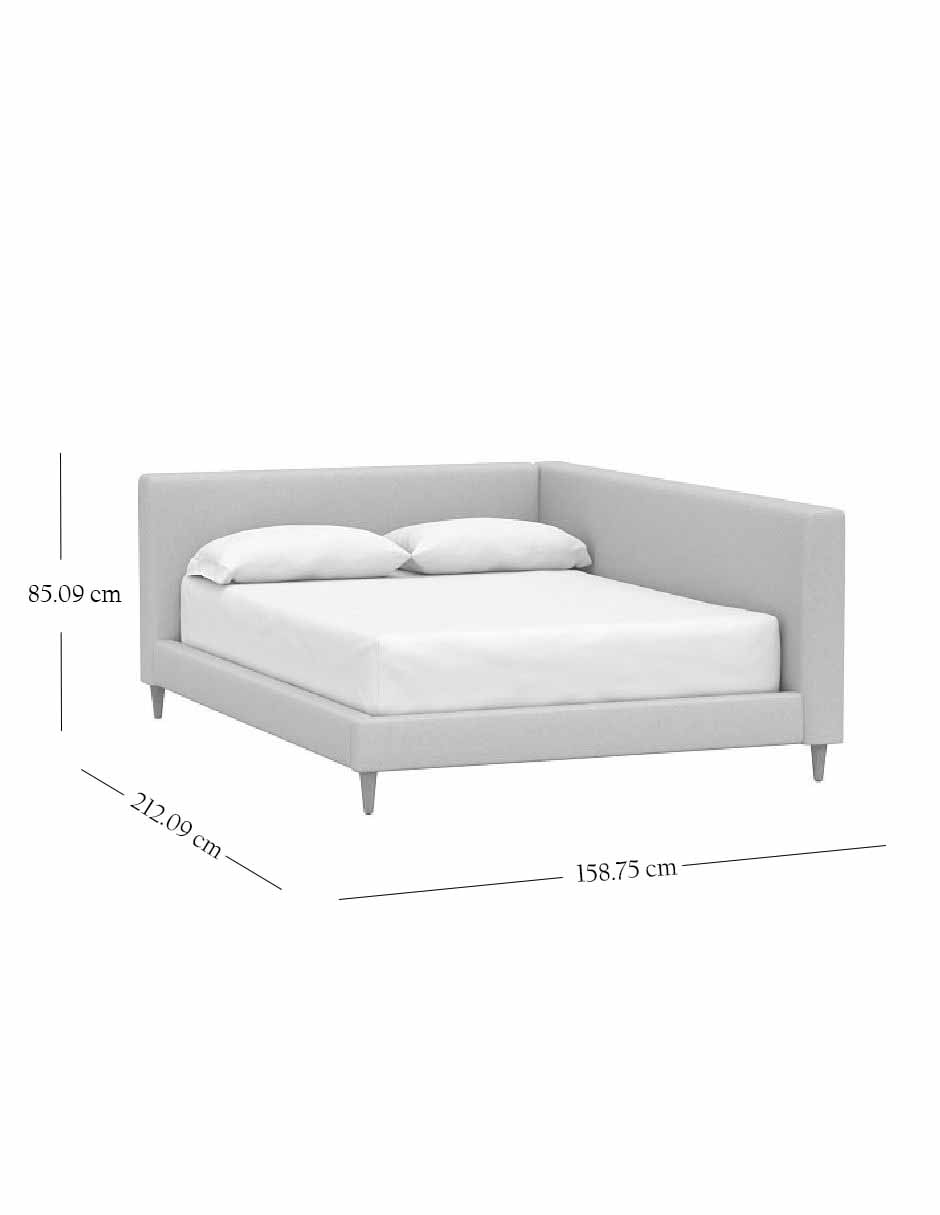 Cama Timo de madera matrimonial 4