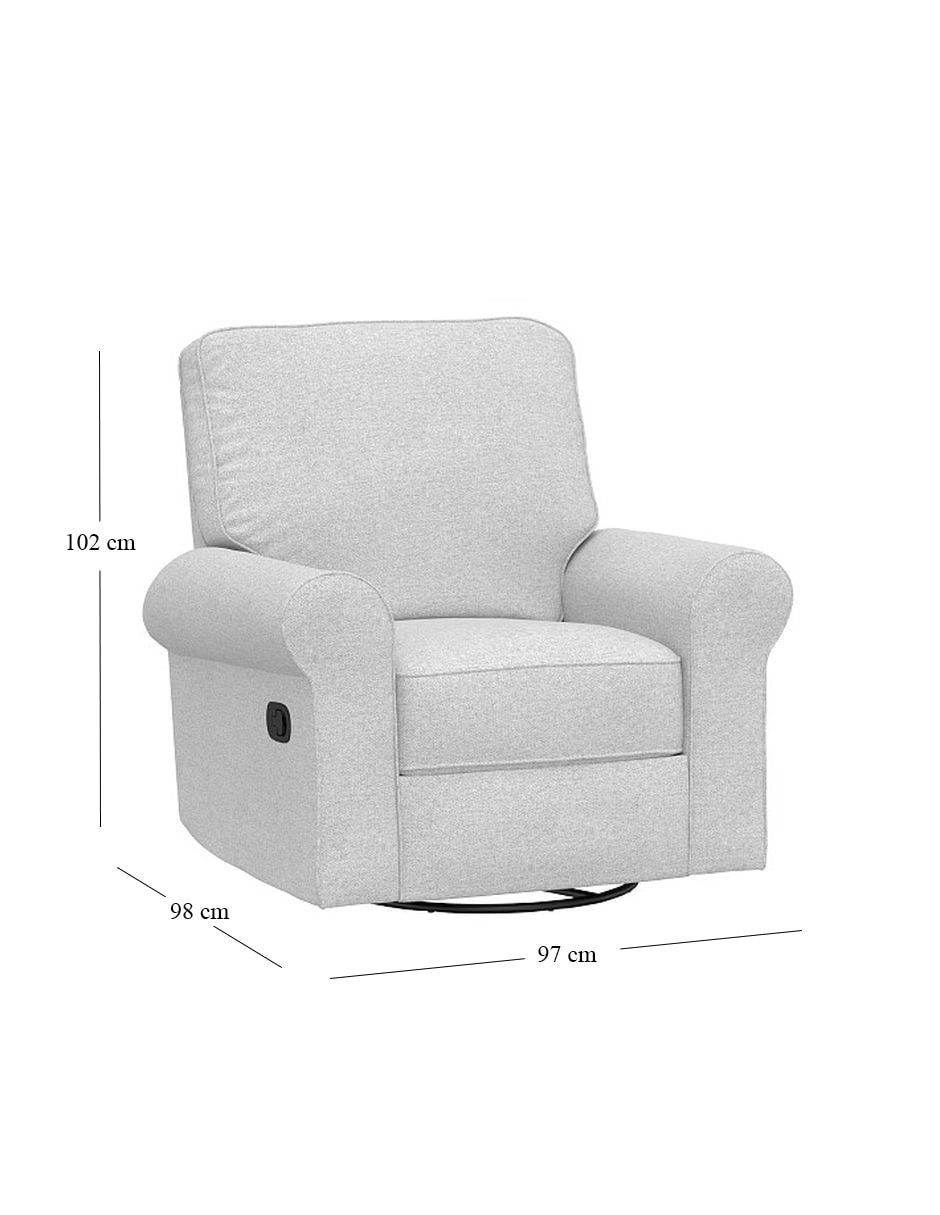 MECEDORA COMFORT RECLINER, G, BLANCO
