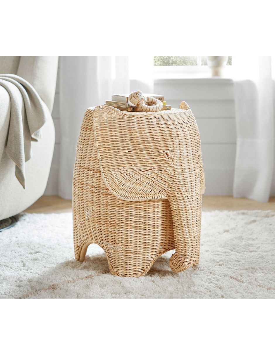 Mesa lateral Rattan Elephant Mesa lateral Rattan Elephant