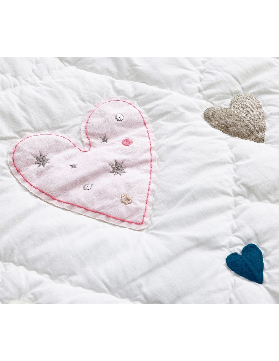 Colcha Confetti Hearts 3