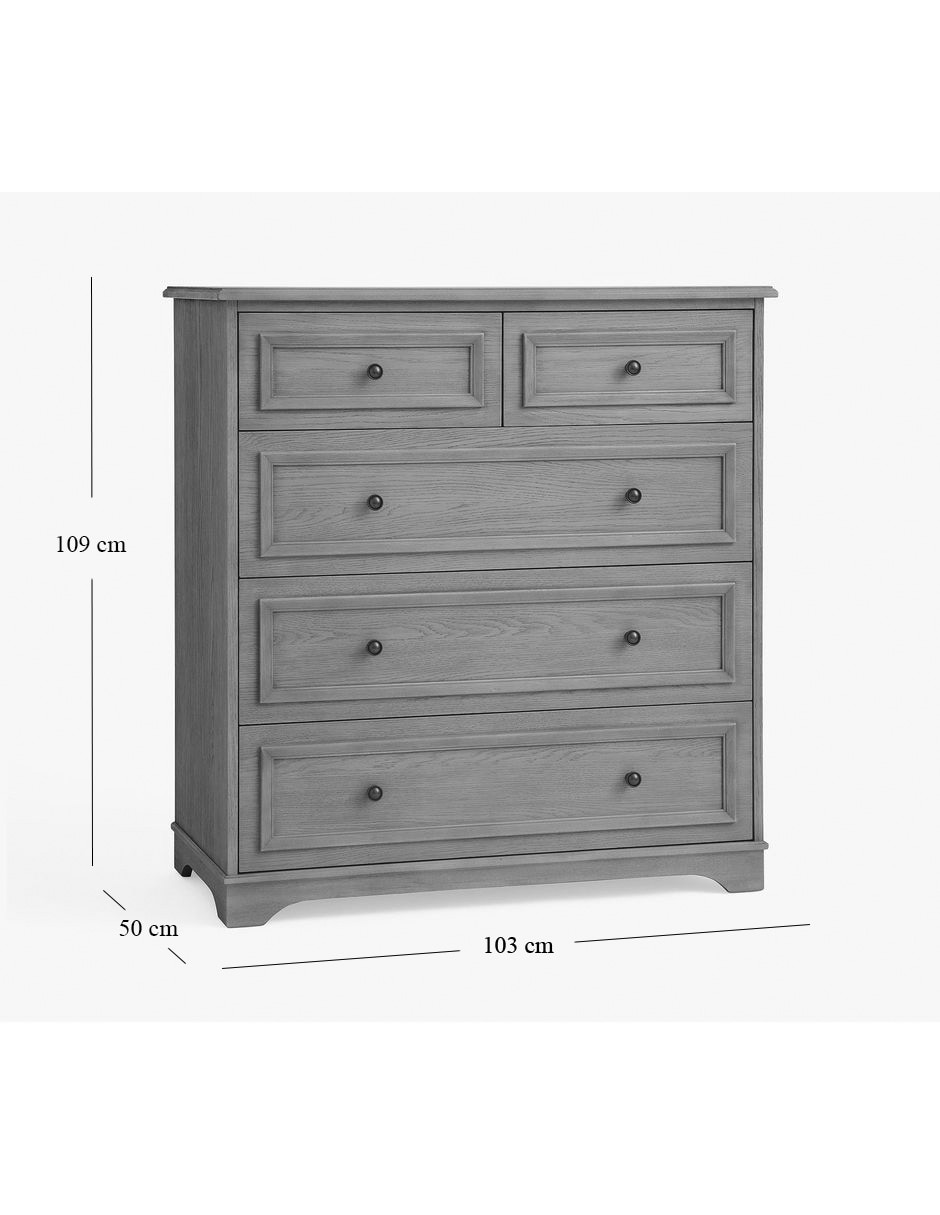 Cómoda Fillmore de madera 5