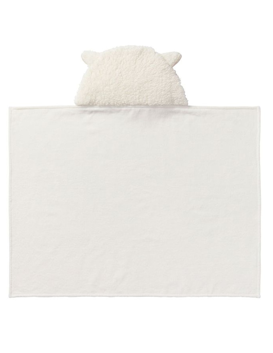 Toalla con gorro Lamb baby de algodón infantil 2