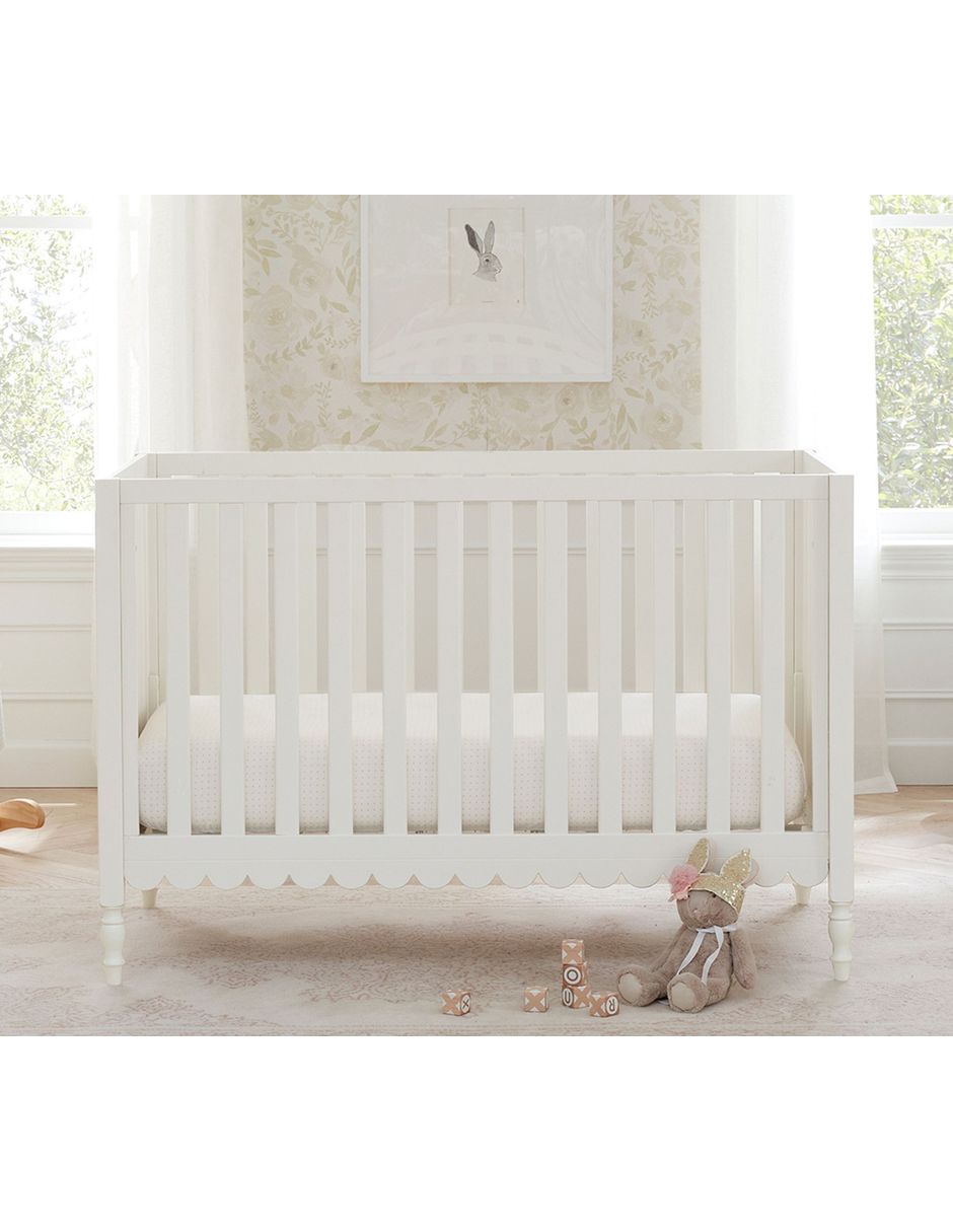 Cunas Para Bebes Convertible Marco Cama Para Niños Cambiador Baby Crib White
