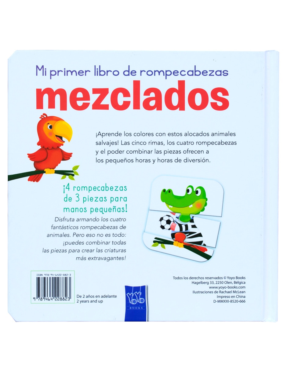 Mi primer libro de rompecabezas mezclados de Jo Dupre Bvba 2