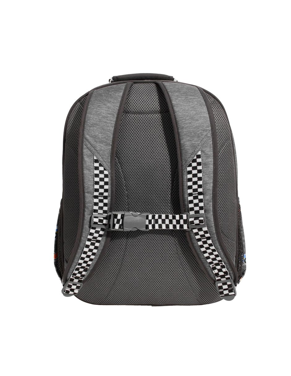 Mochila escolar Mackenzie Race Cars impermeable para niño 2