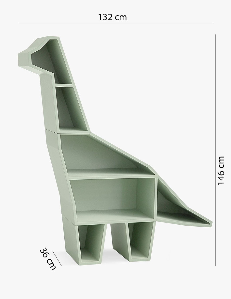 Librero Dinosaur de madera 3