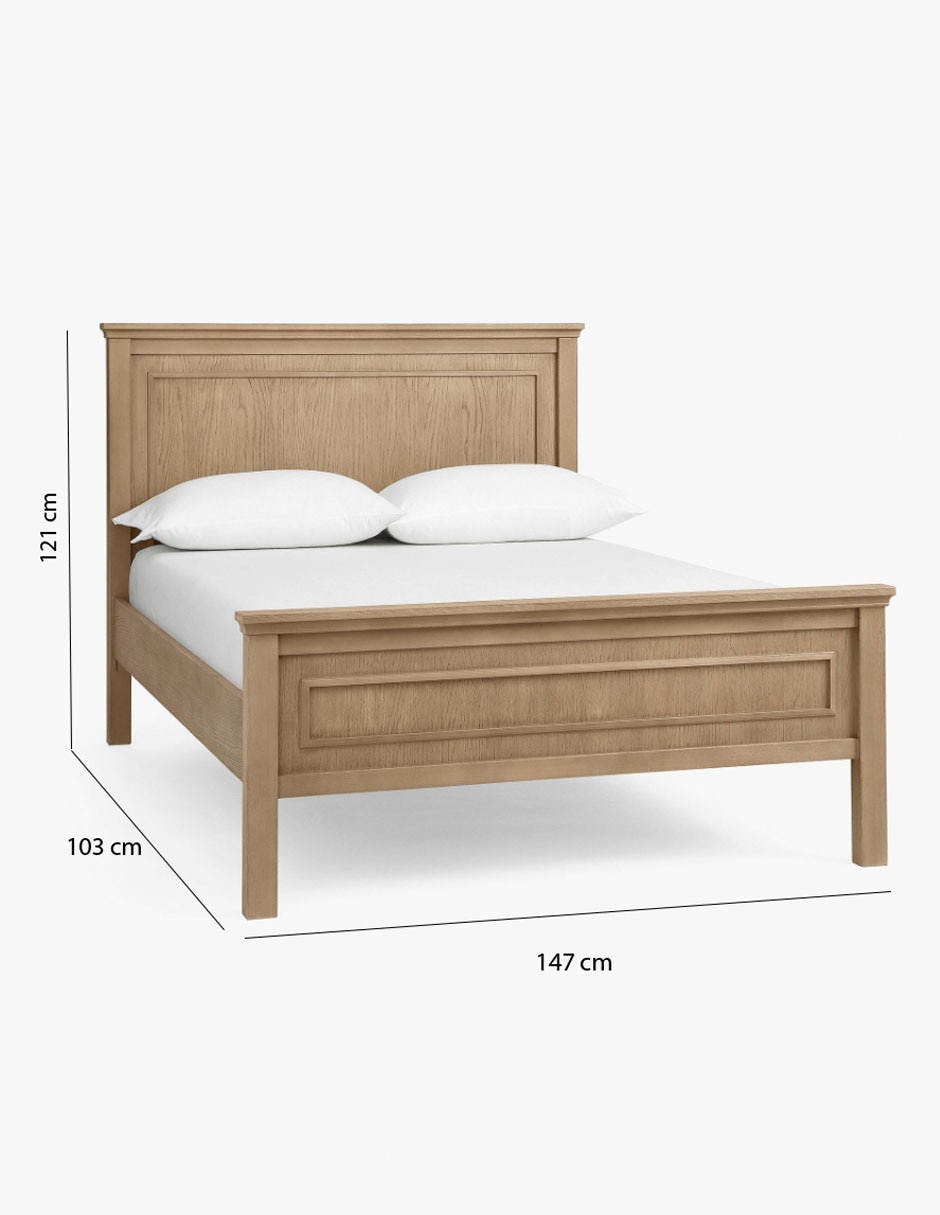 Cama Fillmore de madera matrimonial 5