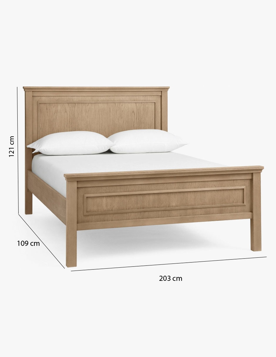 Cama Fillmore de madera individual 5