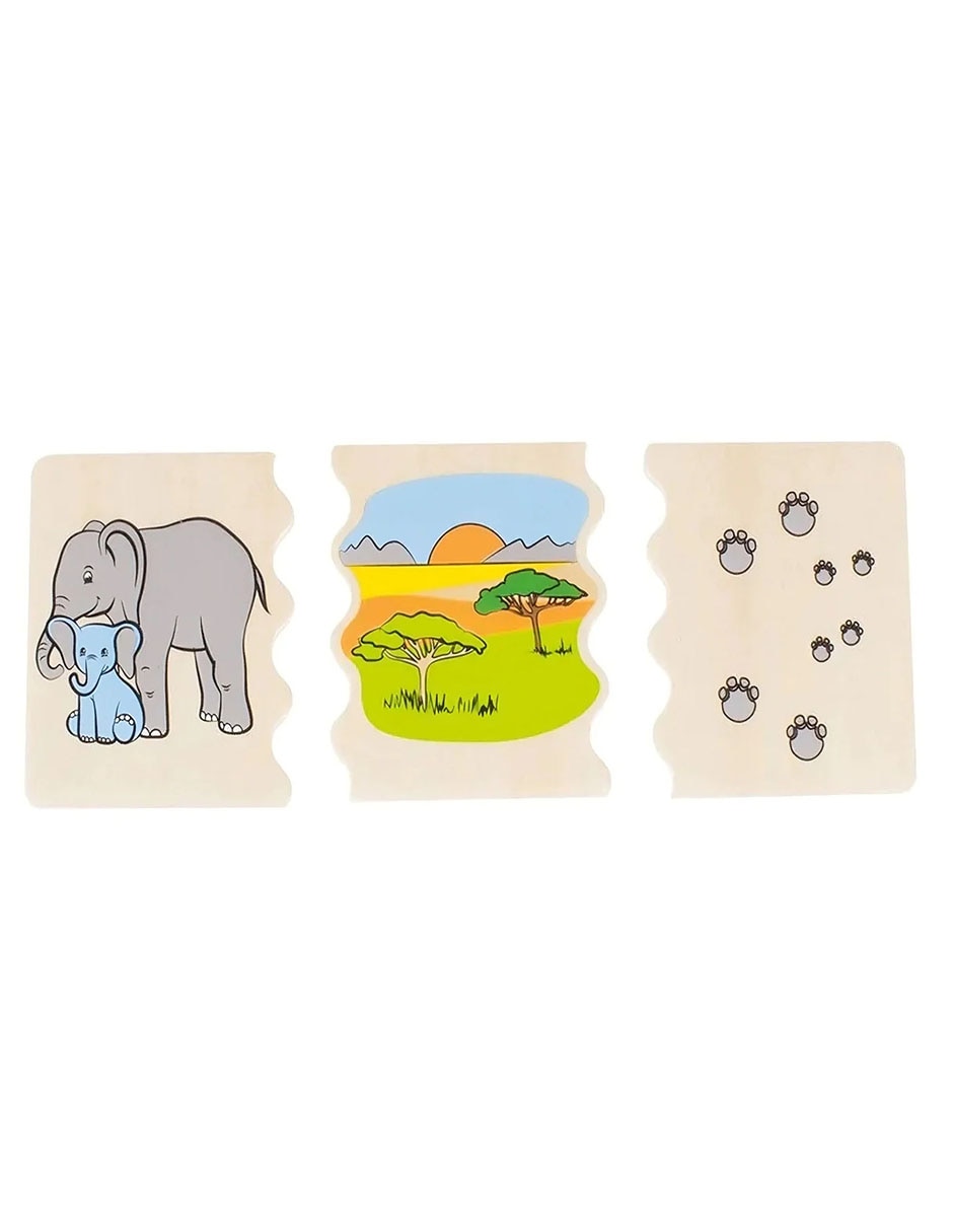 Rompecabezas Cognito Animal Habitats 30 piezas