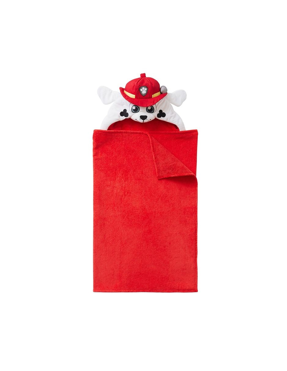 Toalla con gorro Marshall Critter Paw Patrol de algodón adulto 1