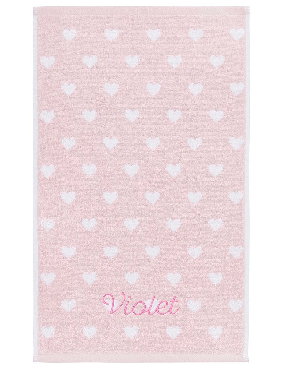 Set de toallas Heart de algodón infantil Set de toallas Heart de algodón infantil