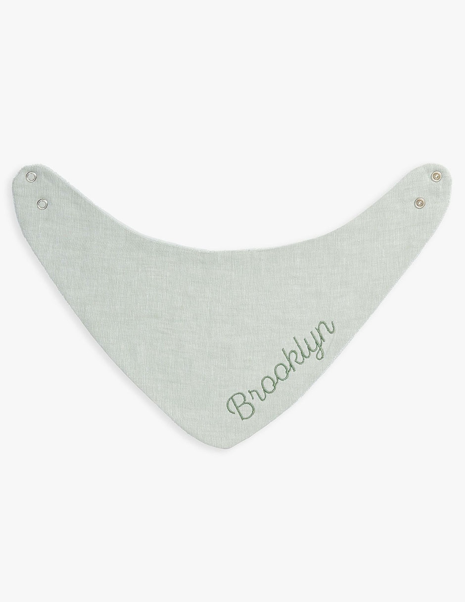 Babero Linen Bib de algodón Babero Linen Bib de algodón