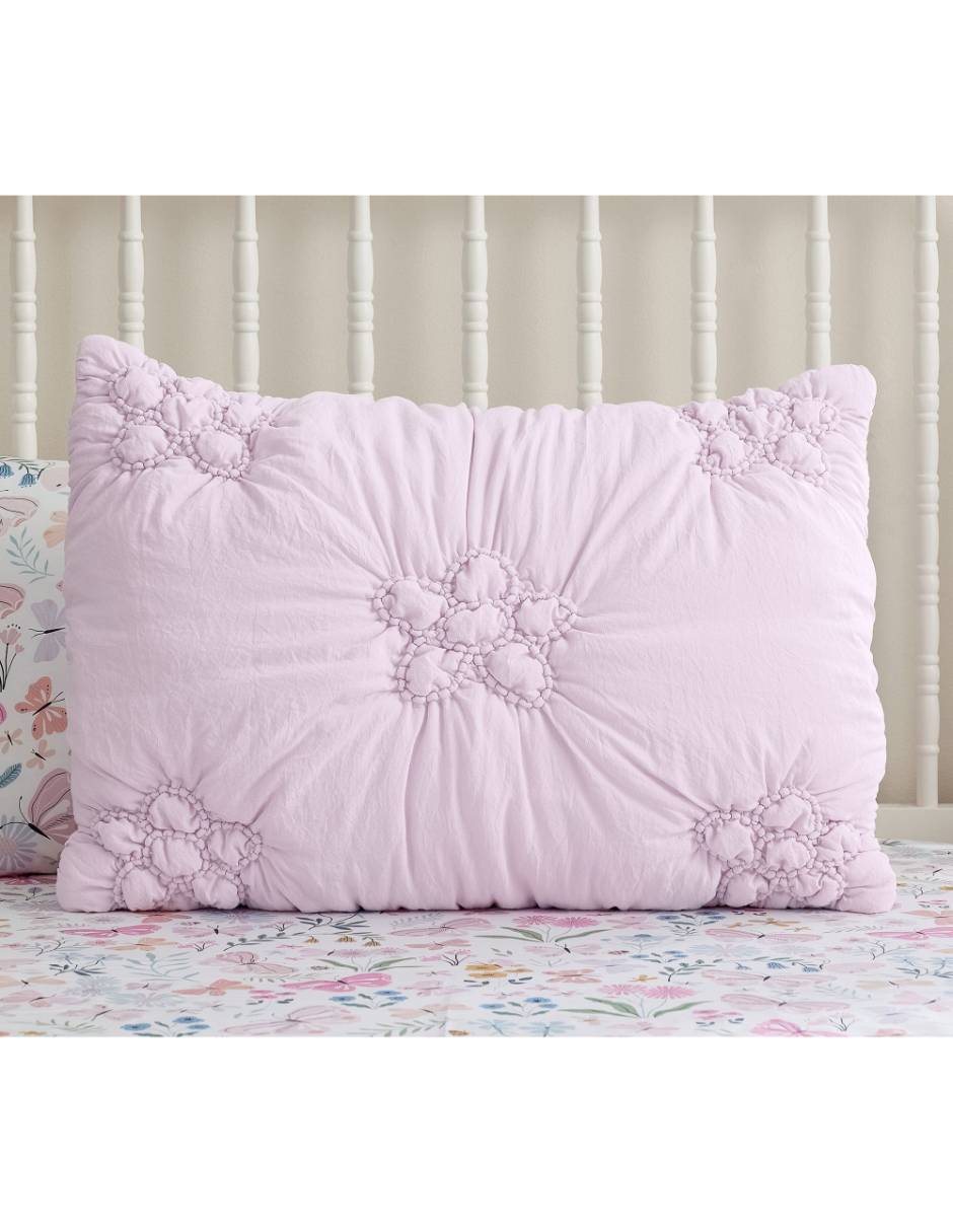 Funda para almohada Textured Flower
