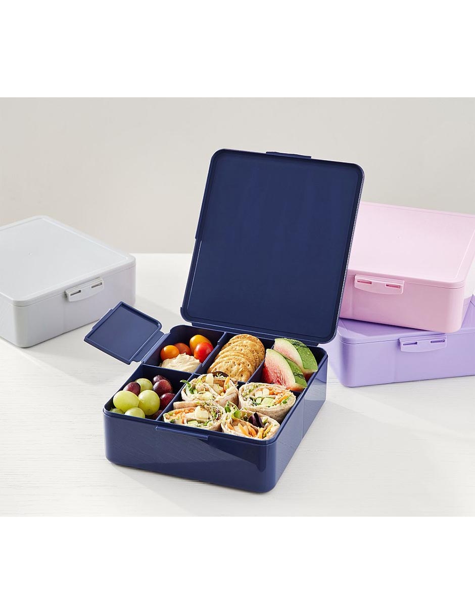 CONTENEDOR SQUARE BENTO, AZUL MARINO