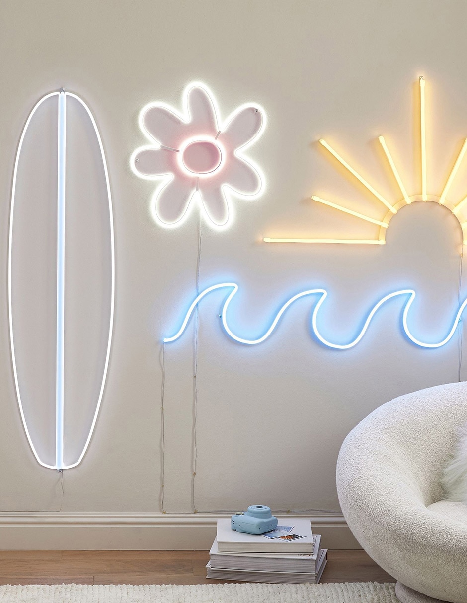 Figura decorativa Surf Board Neon 5