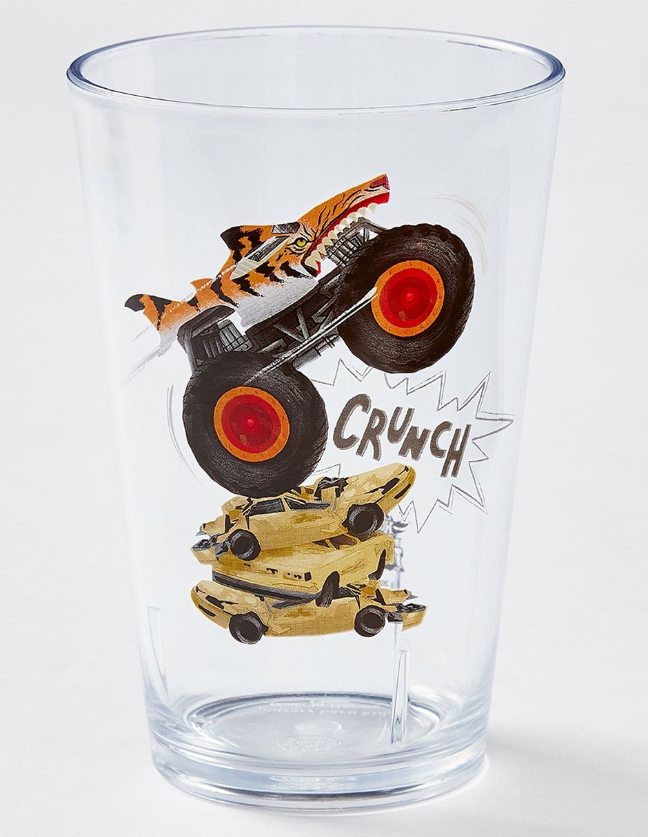 Set de mesa Hot Wheels Monster Trucks de melamina 3