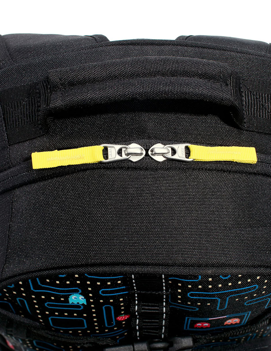 Mochila escolar Pac Man Mackenzie infantil unisex 3