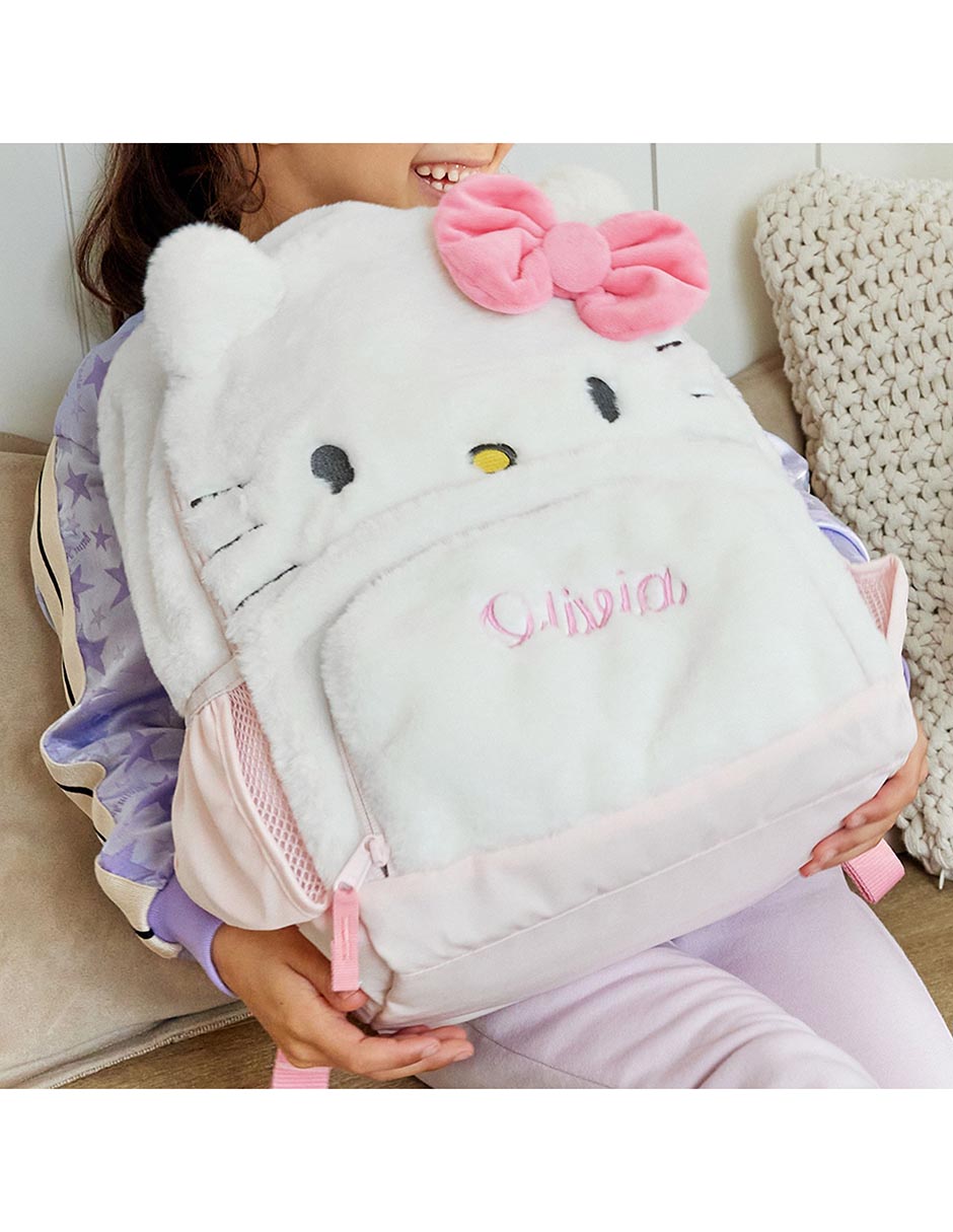 Mochila escolar Hello Kitty para niña 4