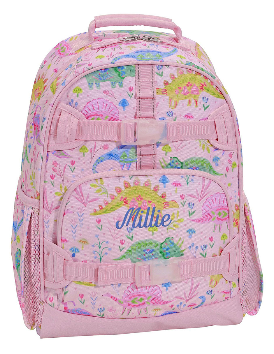 Mochila escolar Mackenzie Pink Dinos para niña Mochila escolar Mackenzie Pink Dinos para niña