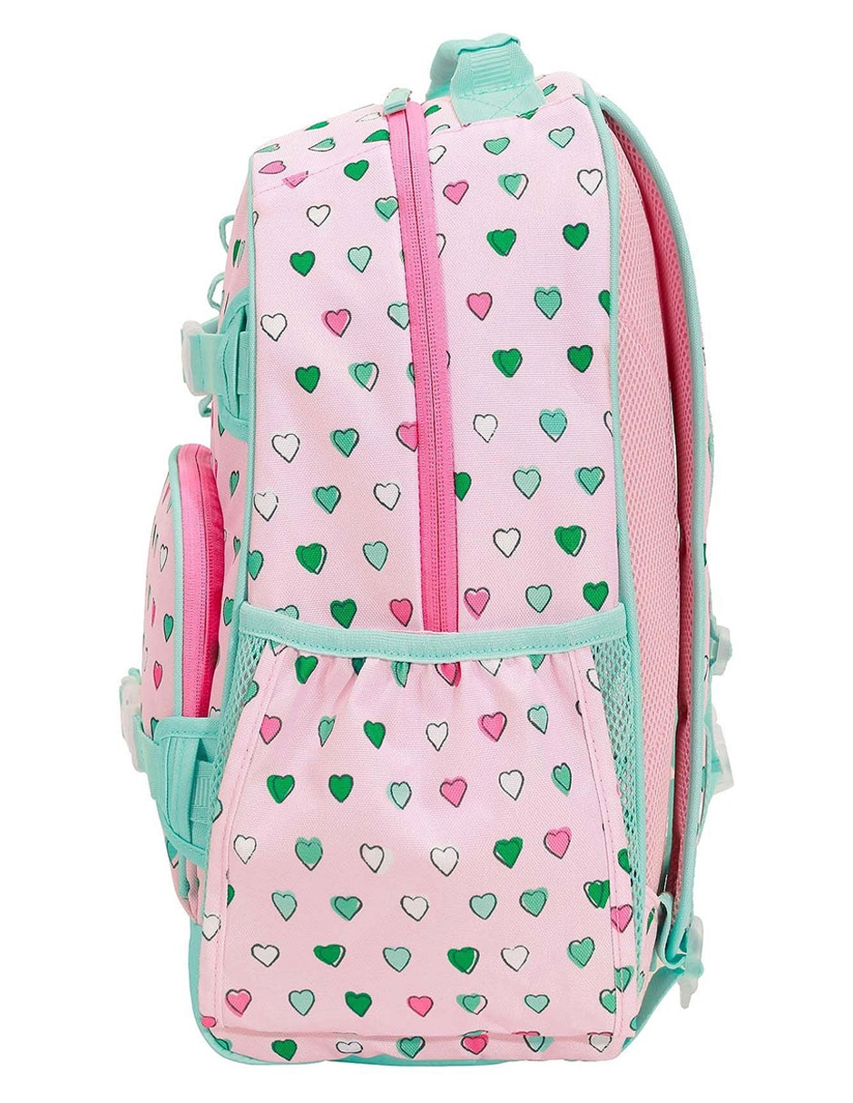 Mochila escolar Mackenzie Roller Rabbit Multi Heart para niña 3