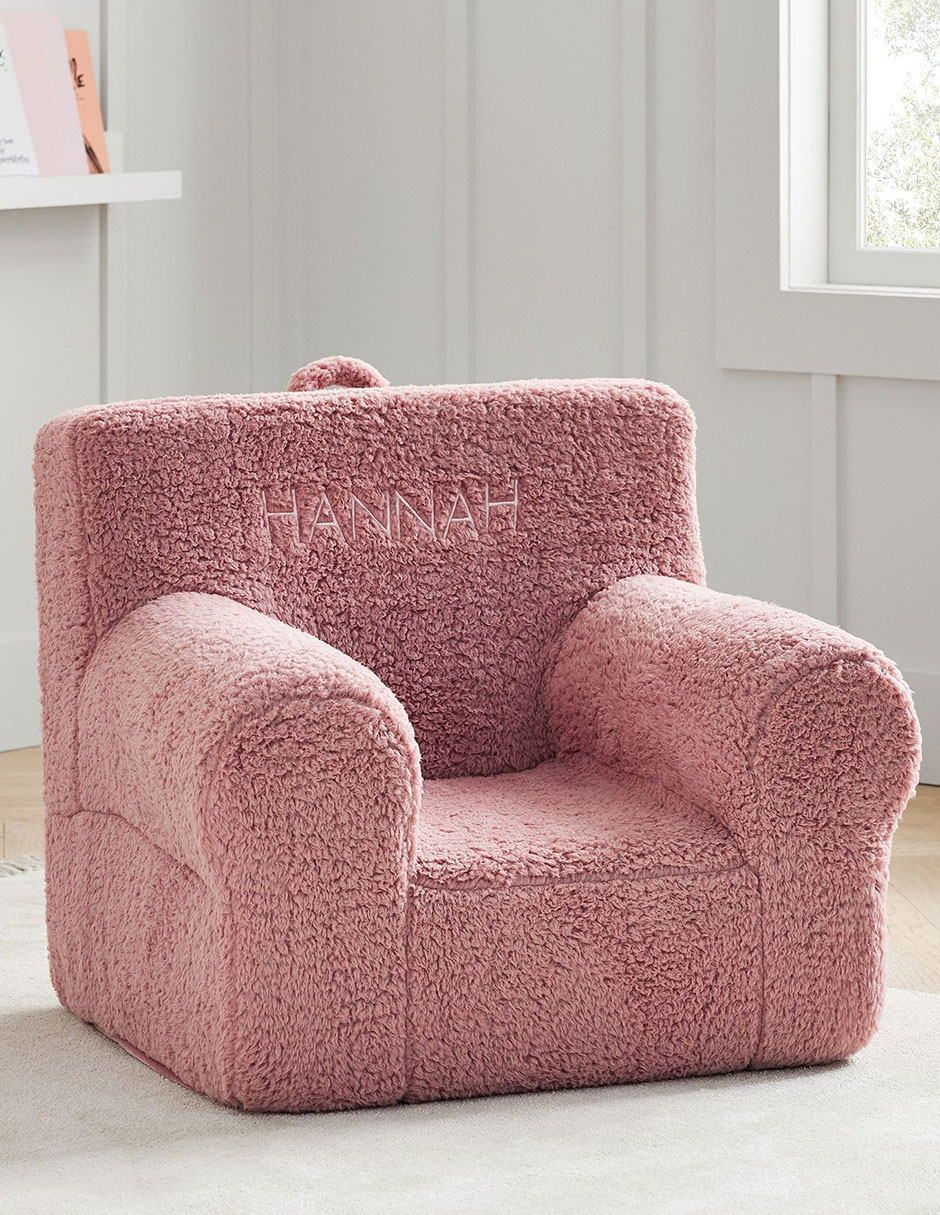 FUNDA SILLÓN COZY SHERP, REGULAR, ROSA