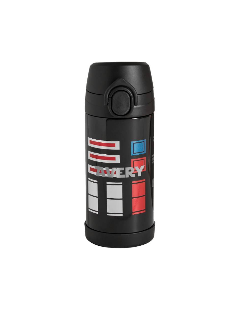 Termo de acero inoxidable Mackenzie Star Wars con tapa rosca 355 ml