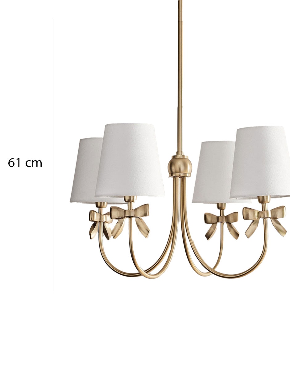Candelabro de acero Ava Chand 6