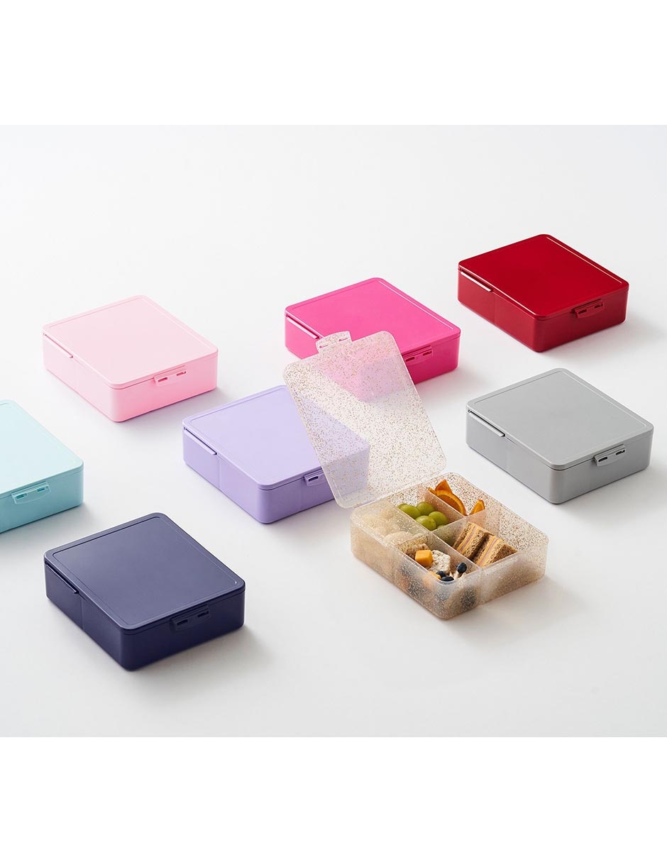 Contenedor Square Bento de plástico 4