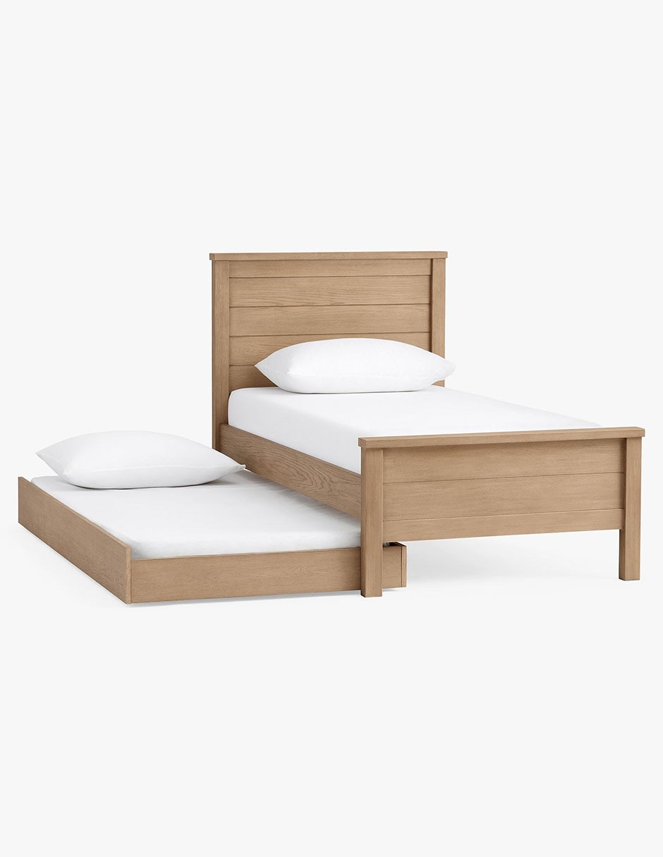Cama baja Charlie de madera individual 2