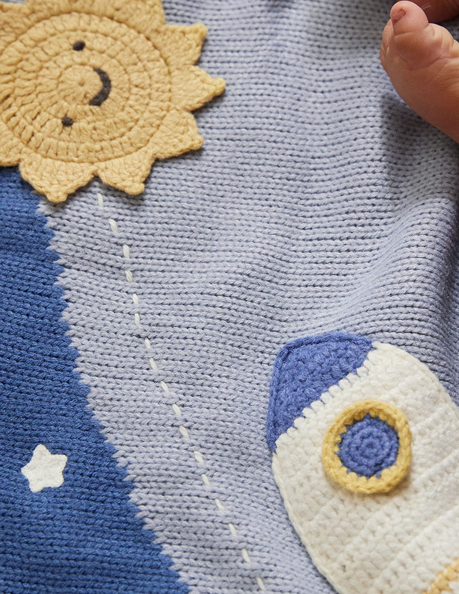 Cobija de tejido plano Heirloom para niño 5