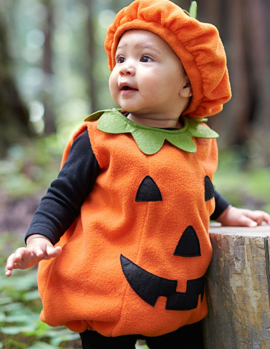 Disfraz de halloween de calabaza para infantil unisex 4