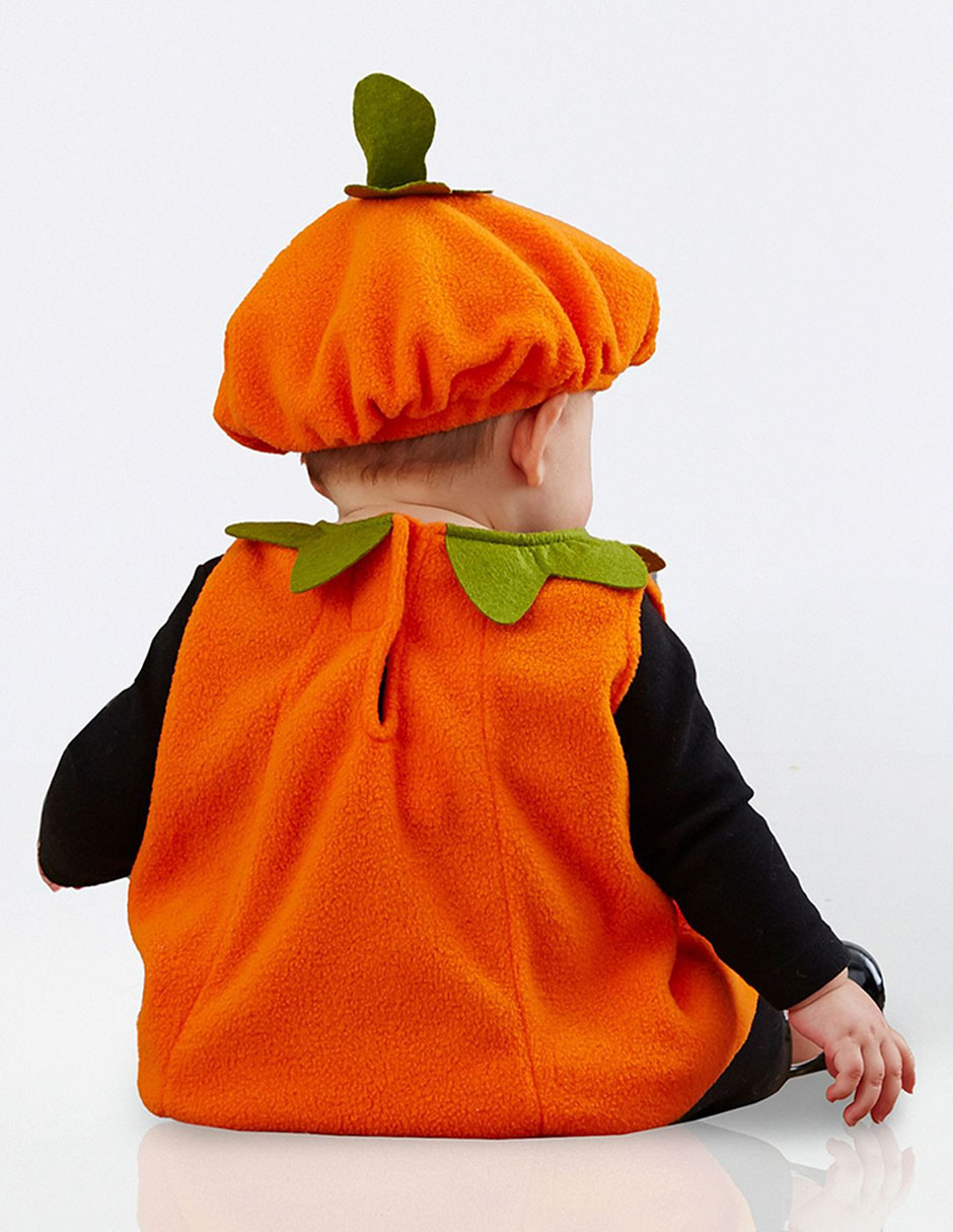 Disfraz de halloween de calabaza para infantil unisex