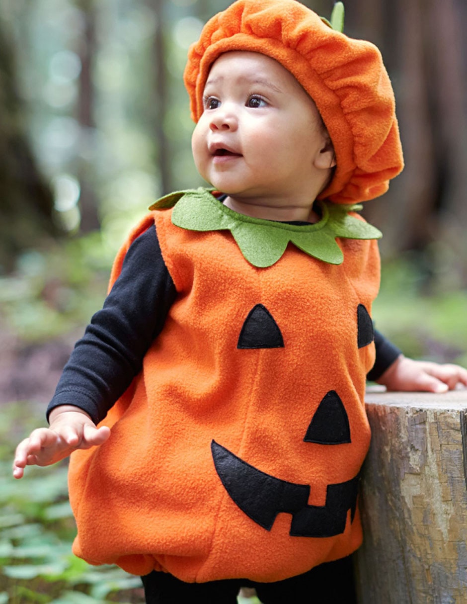 Disfraz de halloween de calabaza para infantil unisex