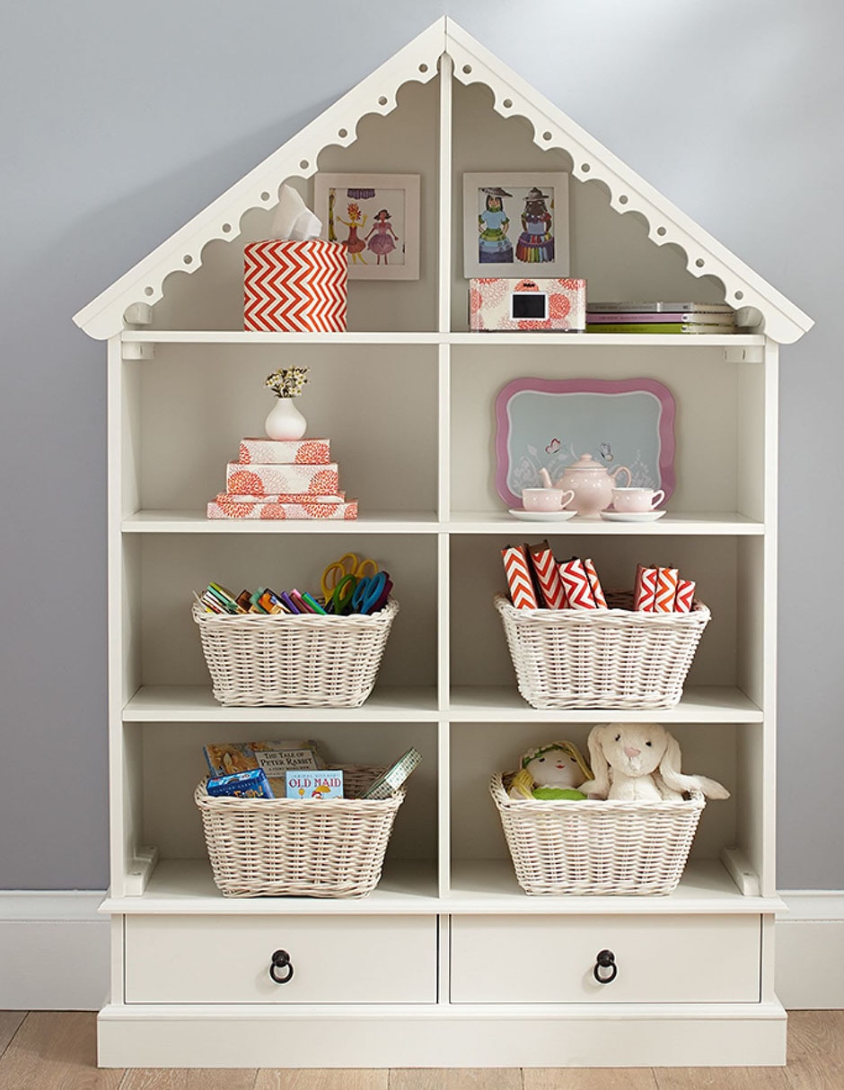 Librero Dollhouse de MDF 2