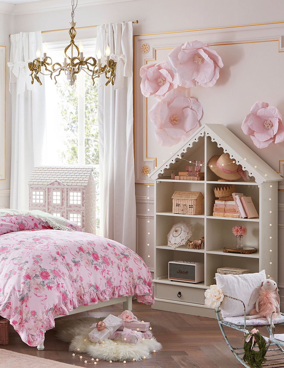 Librero Dollhouse de MDF 3