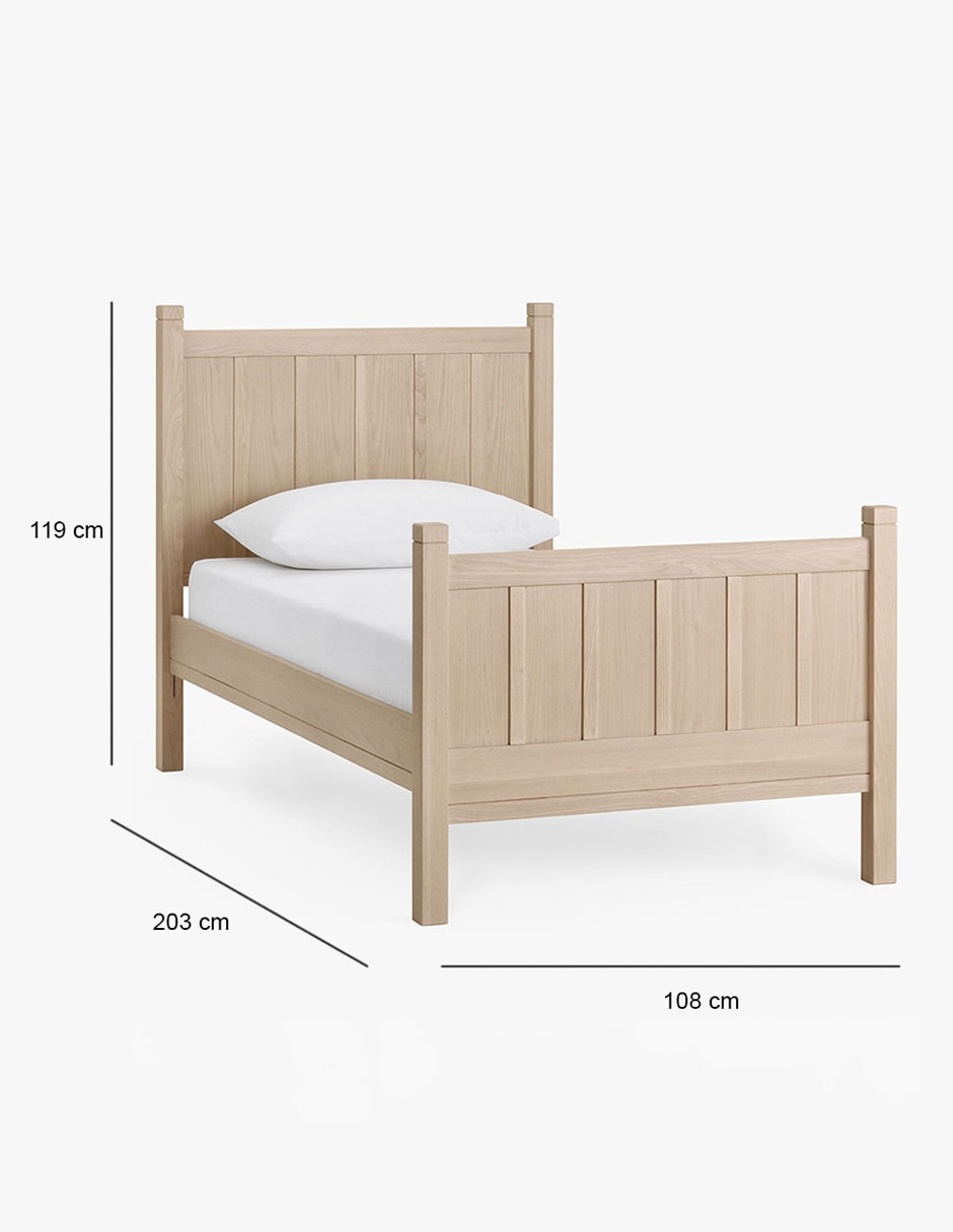Cama Camp de madera individual 5