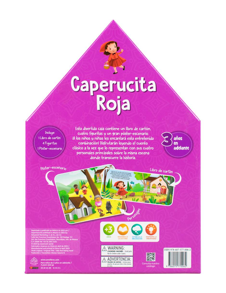 Libro Caperucita roja de Silver Dolphin 2
