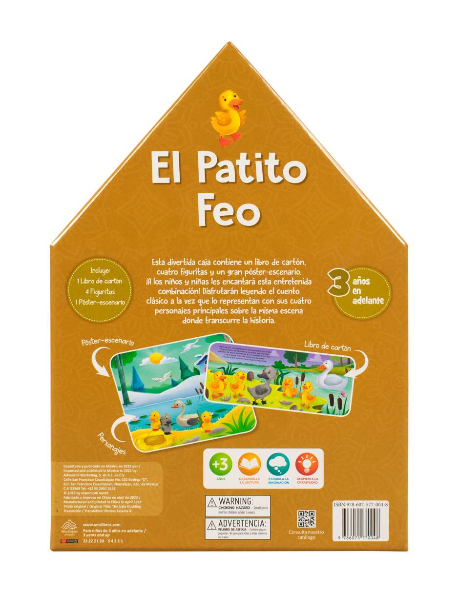 Libro El patito feo de Silver Dolphin 2