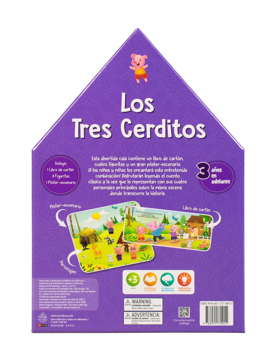 Libro Los tres cerditos de Silver Dolphin 2