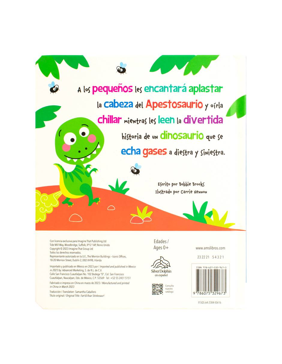 Libro Apestosaurio petilentis de Bobbie Brooks 2