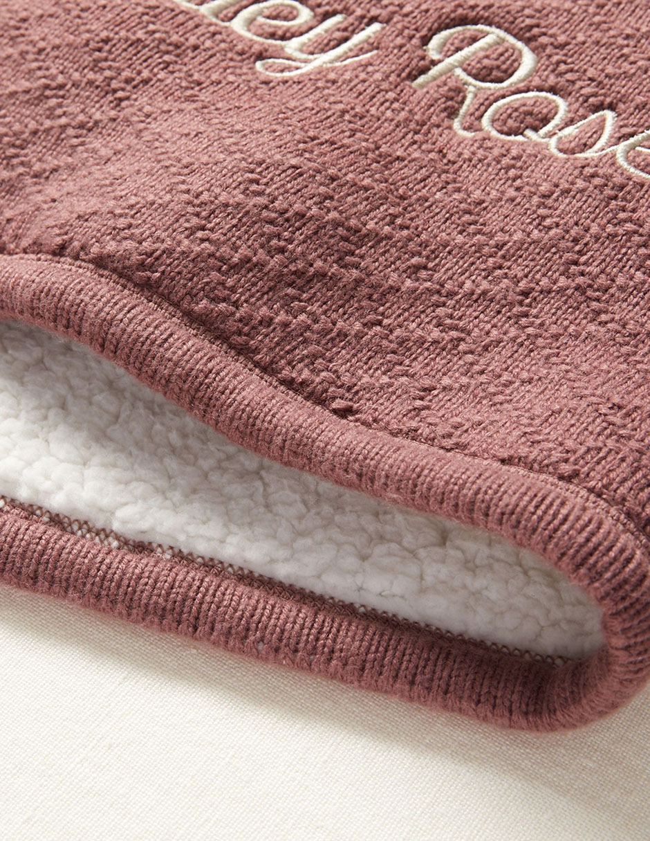 Cobija Knit Sherpa para bebé niña 3